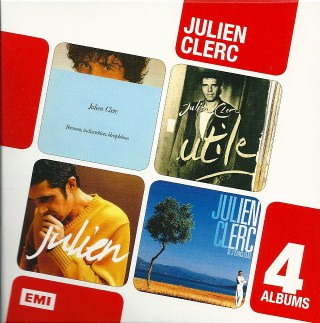 Julien Clerc 4 albums