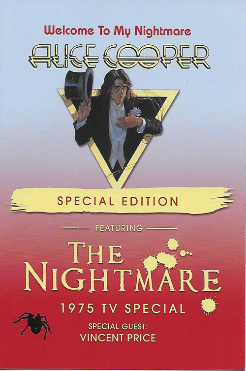 Alice Cooper Welcome to my nightmare vid�o cover