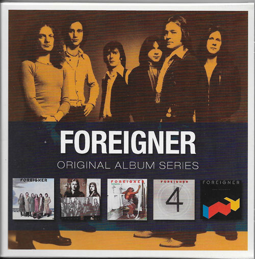 Foreigner original album series cover