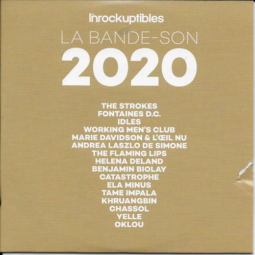 Compilation Les Inrockuptibles La bande-son 2020 cover