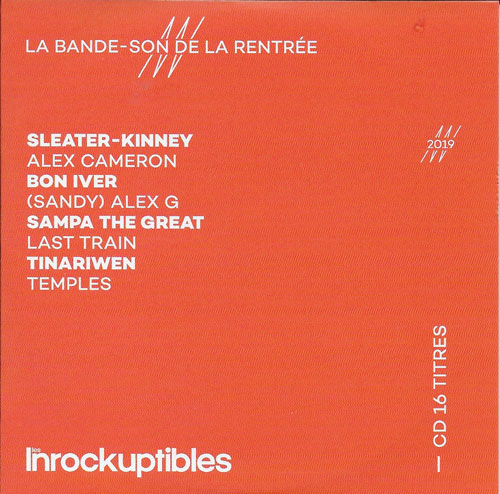 Compilation Les Inrockuptible La bande son de la rentr�e cover
