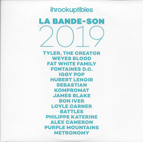 Compilation Les Inrockuptibles La bande-son 2019 cover