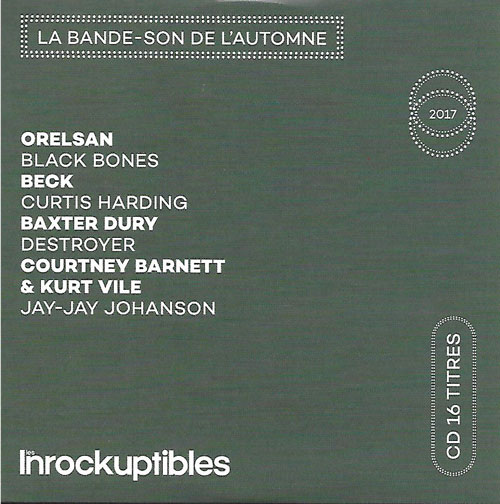 compilation Les Inrockuptibles La bande-son de l'automne 2017 cover