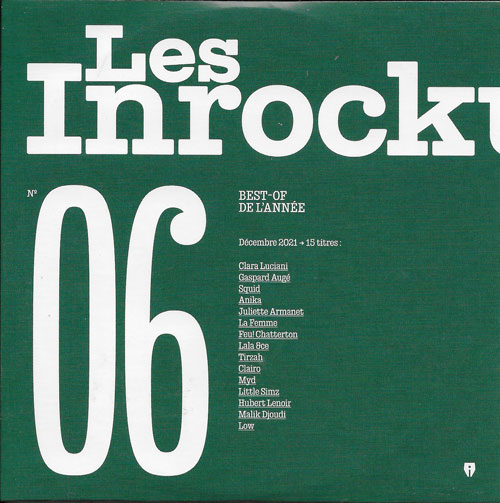 Compilation Les Inrockuptibles n�06 D�cembre 2021 cover