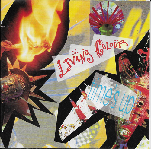 Living Colour Time's up cover