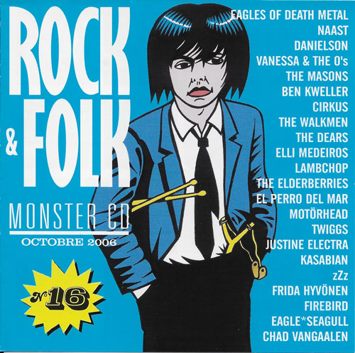 Compilation Rock & Folk Monster CD n� 16 Octobre 2006 cover