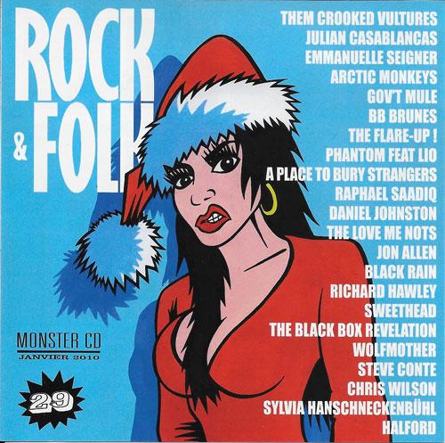 compilation Rock & Folk Monster Cd n� 29 janvier 2010 cover