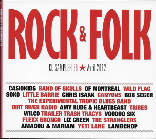 Compilation rock & folk Monster CD n� 38 avril 2012 cover