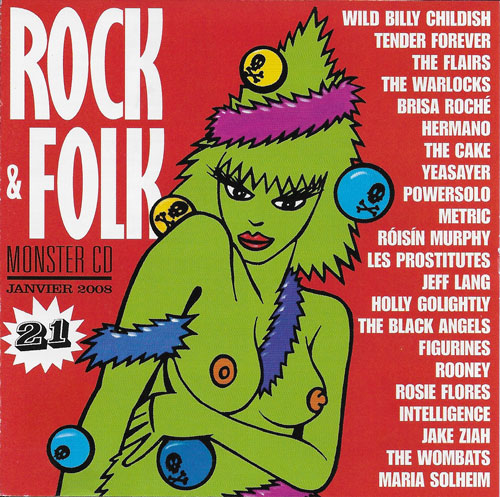 Compilation Rock & Folk n� 21 Janvier 2008 cover