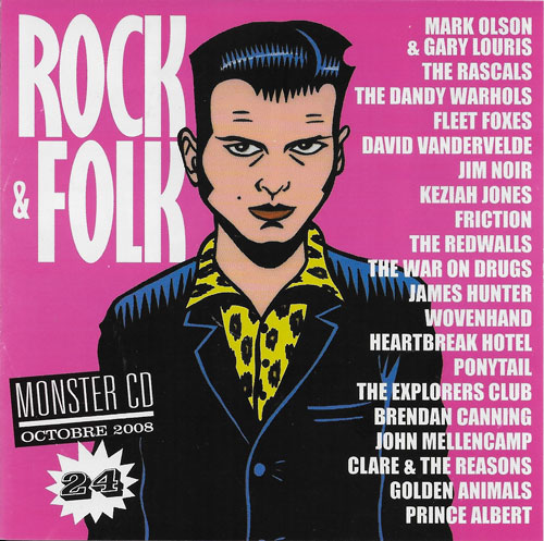 Compilation Rock & Folk Monster CD n� 24 Octobre 2008 cover