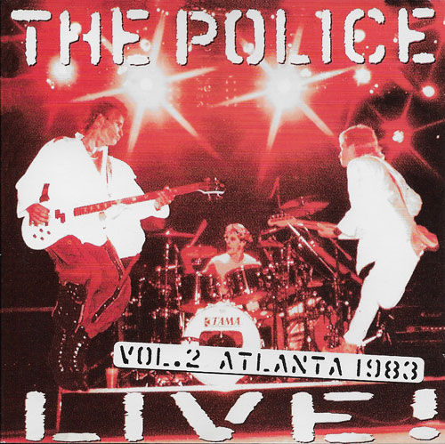 The Police Live Vol 2 Atlanta 1983 cover