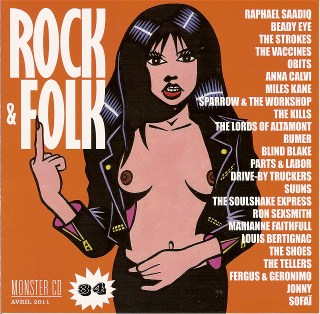 Compilation Rock & Folk Monster CD n�34