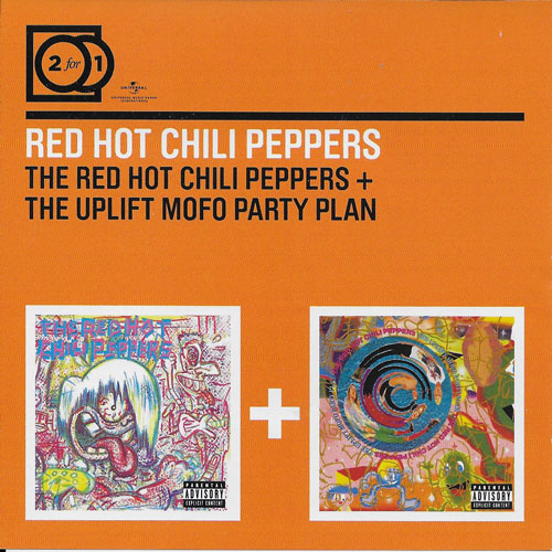 Red hot chili peppers Two for one collection cover