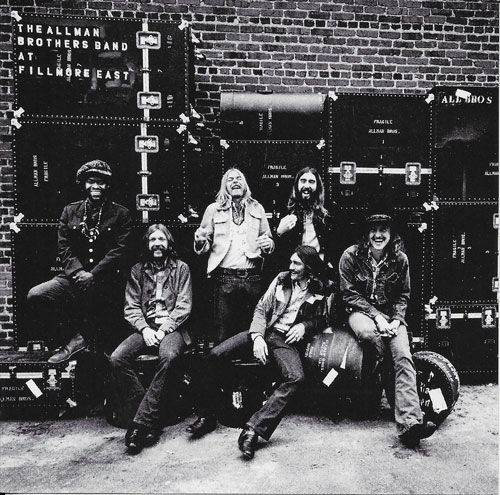 The Allman Brothers Band At Fillmore East cover
