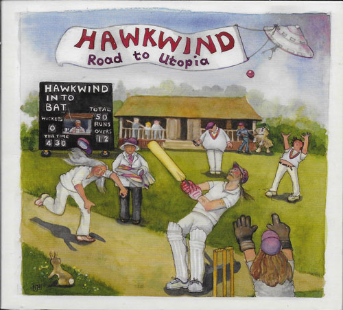 Hawkwind Road to utopia cover