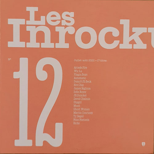 Les Inrocks 12 Juillet et Ao�t 2022 cover