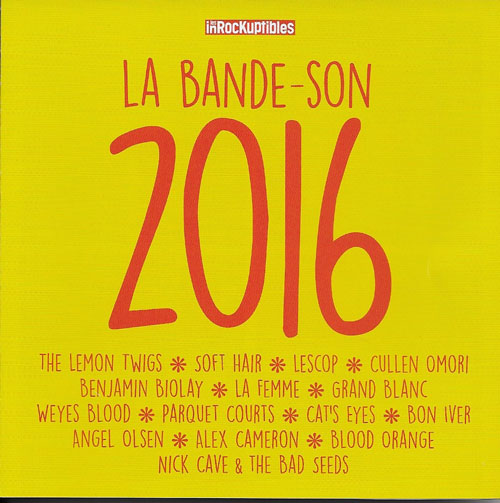 Compilation Les Inrockuptibles La banse son 2016