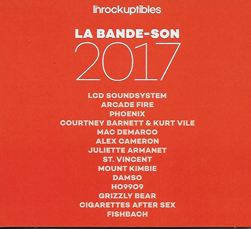compilation les Inrockuptibles la bande-son 2017 cover