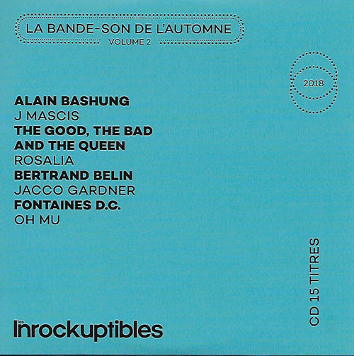 Compilation Les Inrockuptibles La Bande-son de l'automne Volume 2 cover