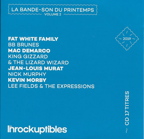 Compilation Les Inrockuptibles La bande-son du printemps Volume 2 cover