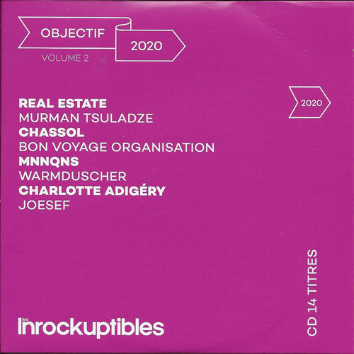 Compilation Les Inrockuptibles Objectif 2020 volume 2 cover