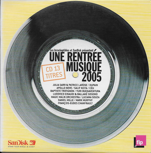 Compilation Les Inrockuptibles Une rentr�e musique 2005 cover