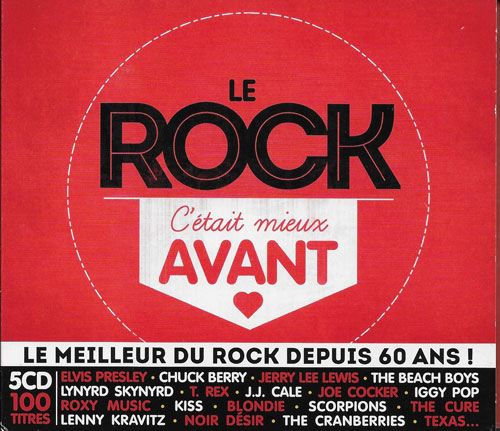 compilation le rock c'�tait mieux avant cover