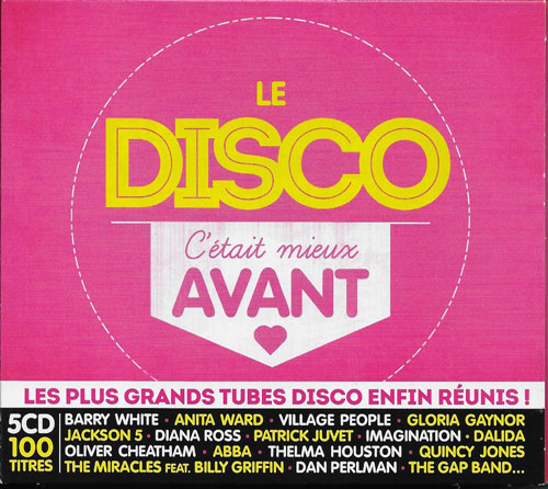 Le disco c'�tait mieux avant compilation cover