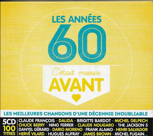 Les ann�es 60 c'�tait mieux avant compilation cover 