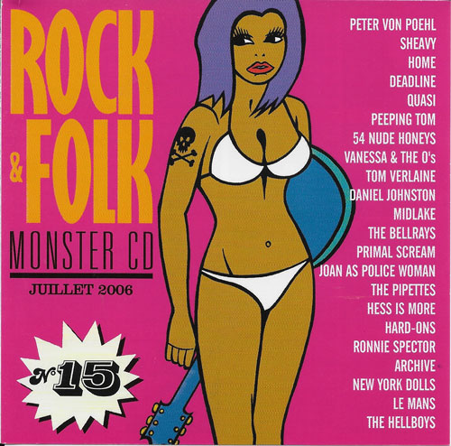 Compilation Rock & Folk n� 15 Juillet 2006 cover