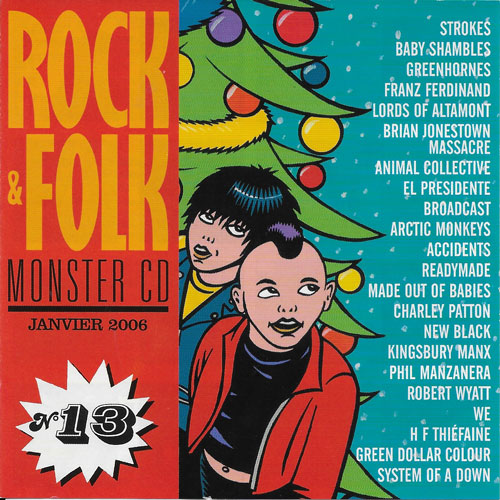 Compilation Rock & Folk Monster CD n� 13 janvier 2006 cover