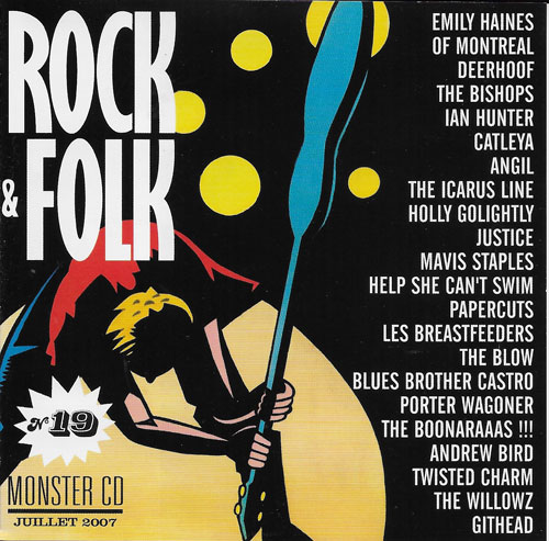 Compilation Rock & Folk Monster CD n�19 Juillet 2007 cover