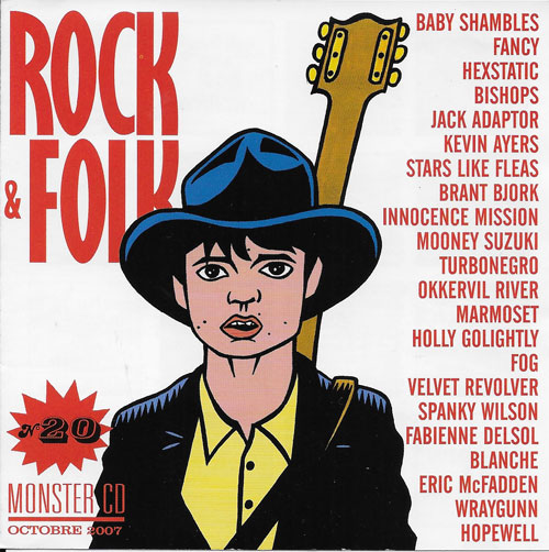 Compilation Rock & Folk Monster CD n� 20 Octobre 2007 cover