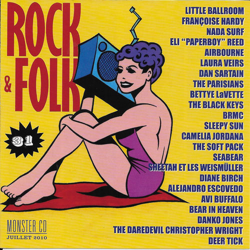 Compilation Rock & Folk Monster CD n� 31 Juillet 2010 cover