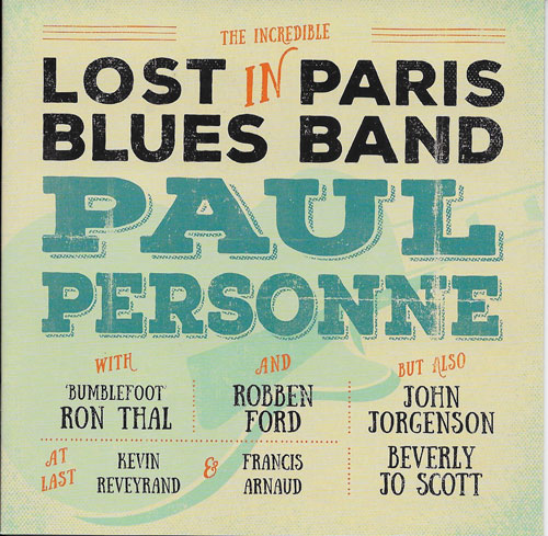 Paul Personne Lost in Paris Blues Band cover