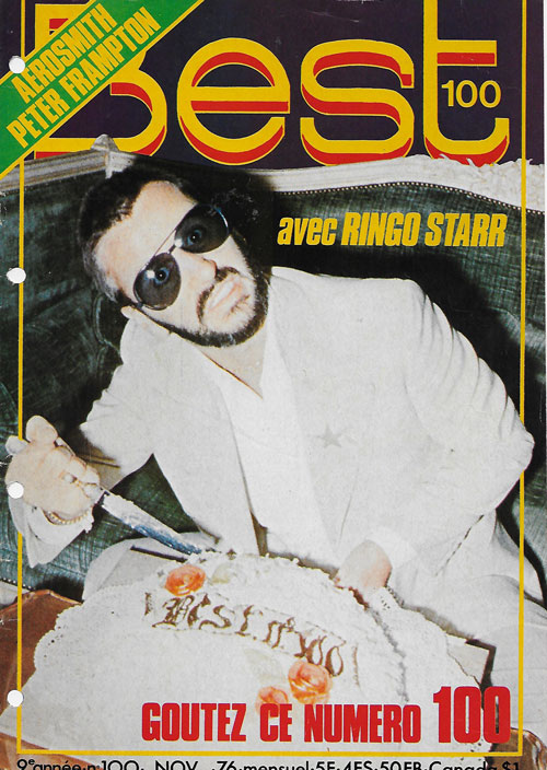 Best n�100 - Novembre 1976 - Ringo Starr cover
