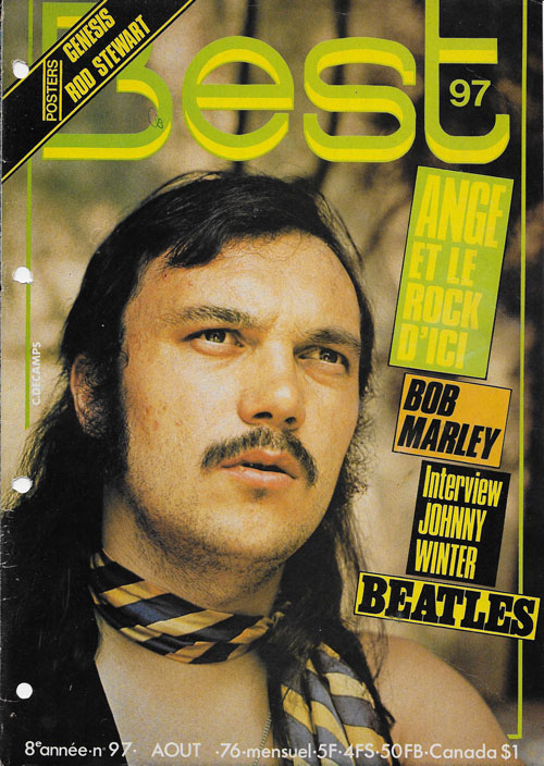 Best n�97 Ao�t 1976 Christian Descamps Ange cover