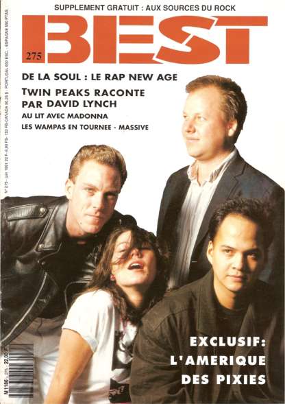 Best n�275 - Juin 1991 The Pixies cover