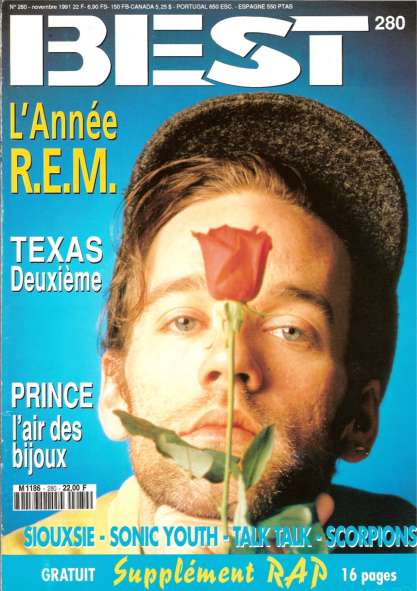 Best n�280 - Novembre 1991 REM cover