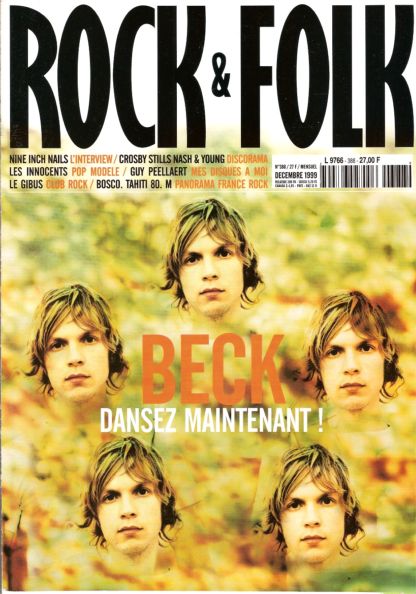 Rock & Folk n� 388 D�cembre 1999 Beck cover