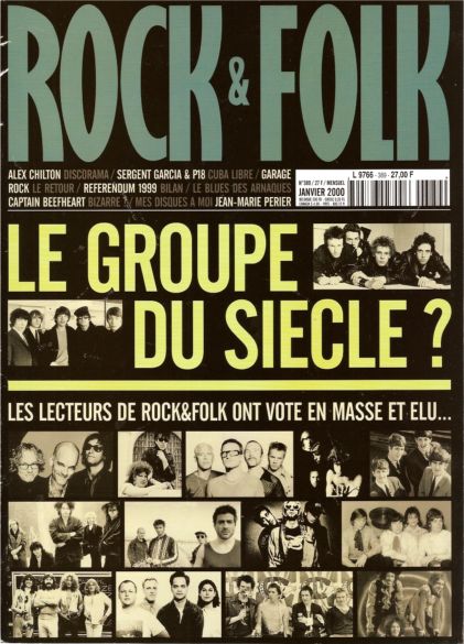 Rock & Folk n� 389 Janvier 2000 cover