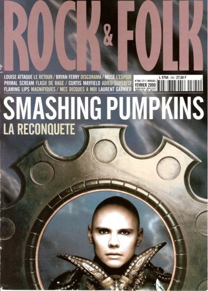 Rock & Folk n� 390 - F�vrier 2000 Billy Corgan The Smashing Pumkings cover