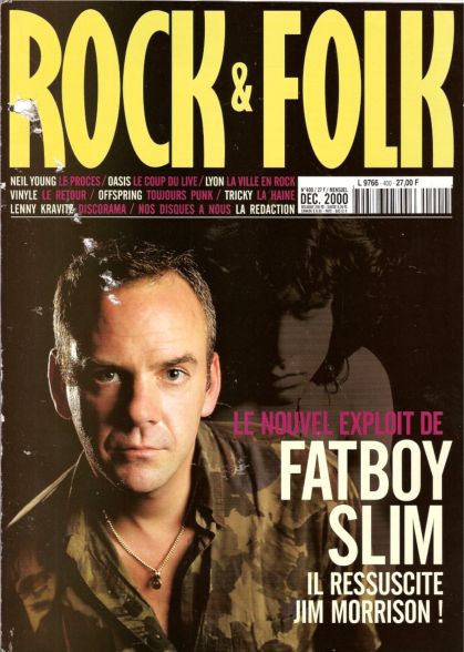 Rock & Folk n� 400 Fat Boy Slim cover