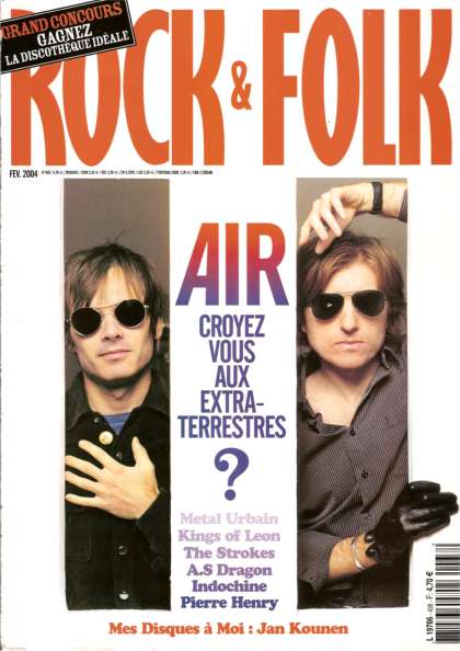 Rock & Folk n� 438 - F�vrier 2004 Air cover