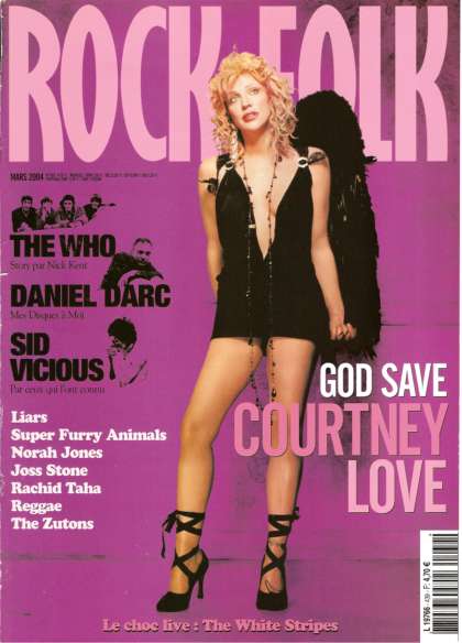 Rock & Folk n� 439 - Mars 2004 Courtney Love cover