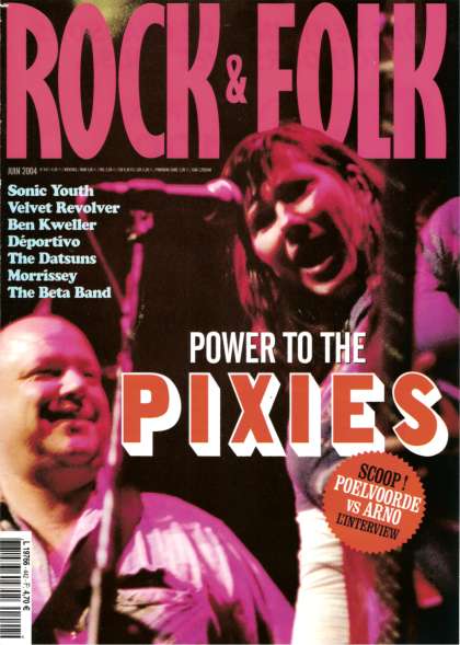 Rock & Folk n� 442 - Juin 2004 The Pixies cover