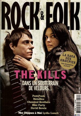 Rock & Folk n� 451 Mars 2005 The Kills cover