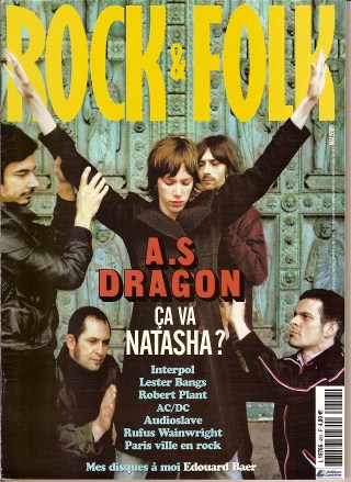 Rock & Folk n� 453 - Mai 2005 A.S Dragon cover