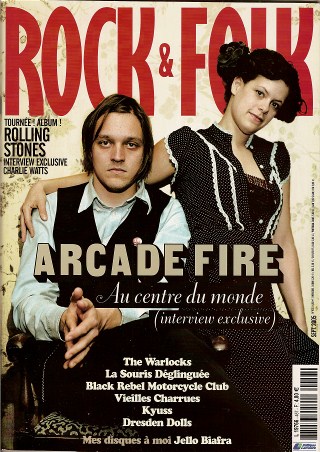 Rock & Folk n� 457 - Septembre 2005 Arcade Fire cover