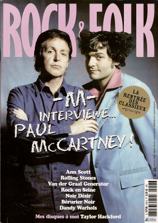 Rock & Folk n� 458 - Octobre 2005 Paul Mc Cartney et M cover